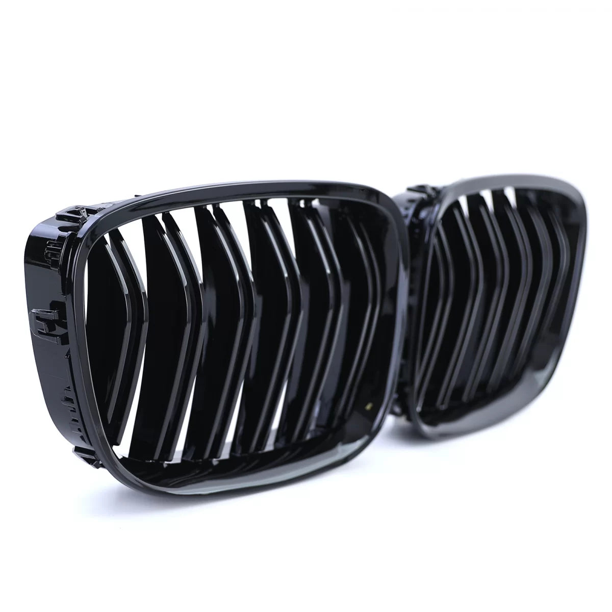Griglia Sportiva Doppia Alette Lucida per BMW Serie 5 GT F07