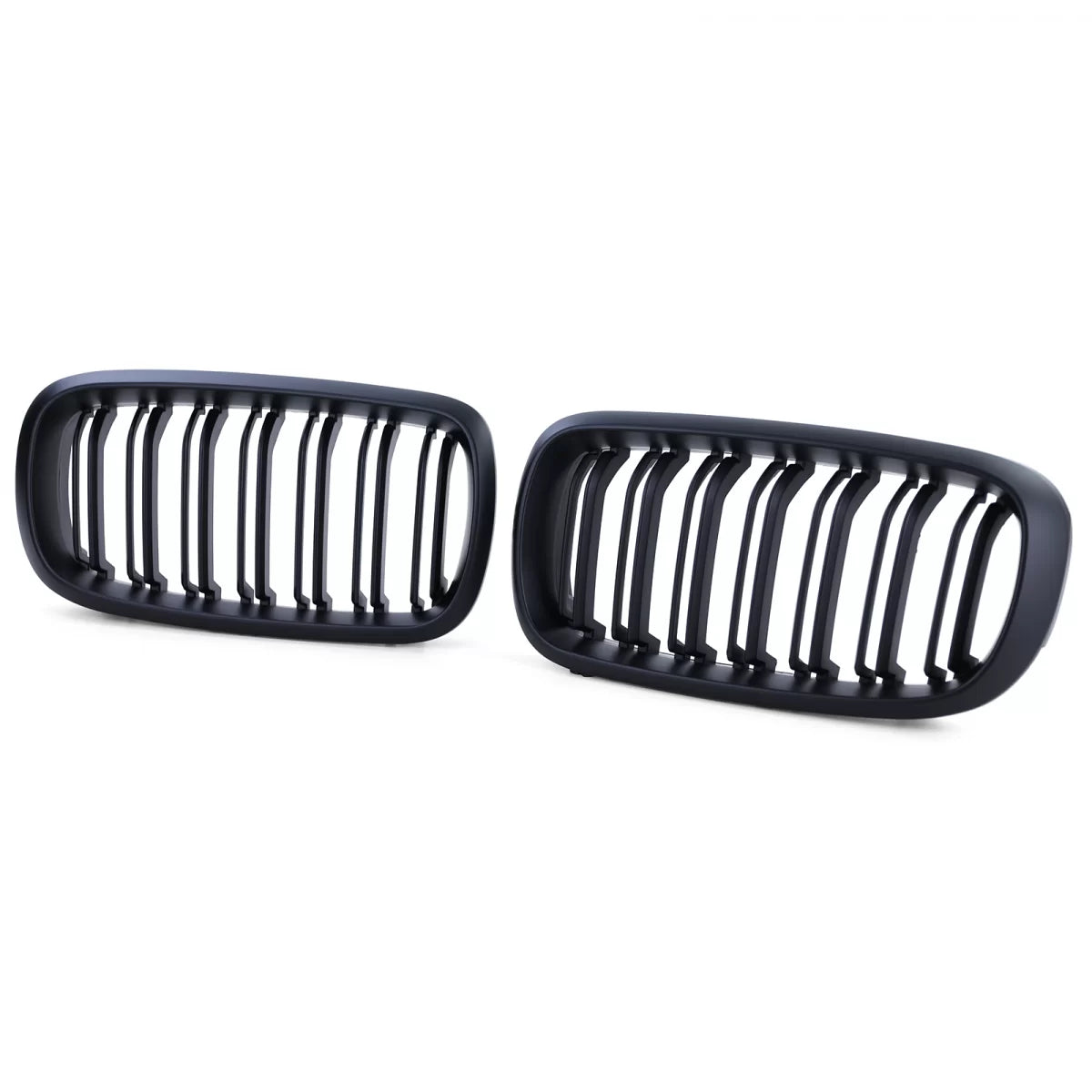 Griglia Anteriore Sportiva Doppia Alette Opaca per BMW X5 F15 X6 F16