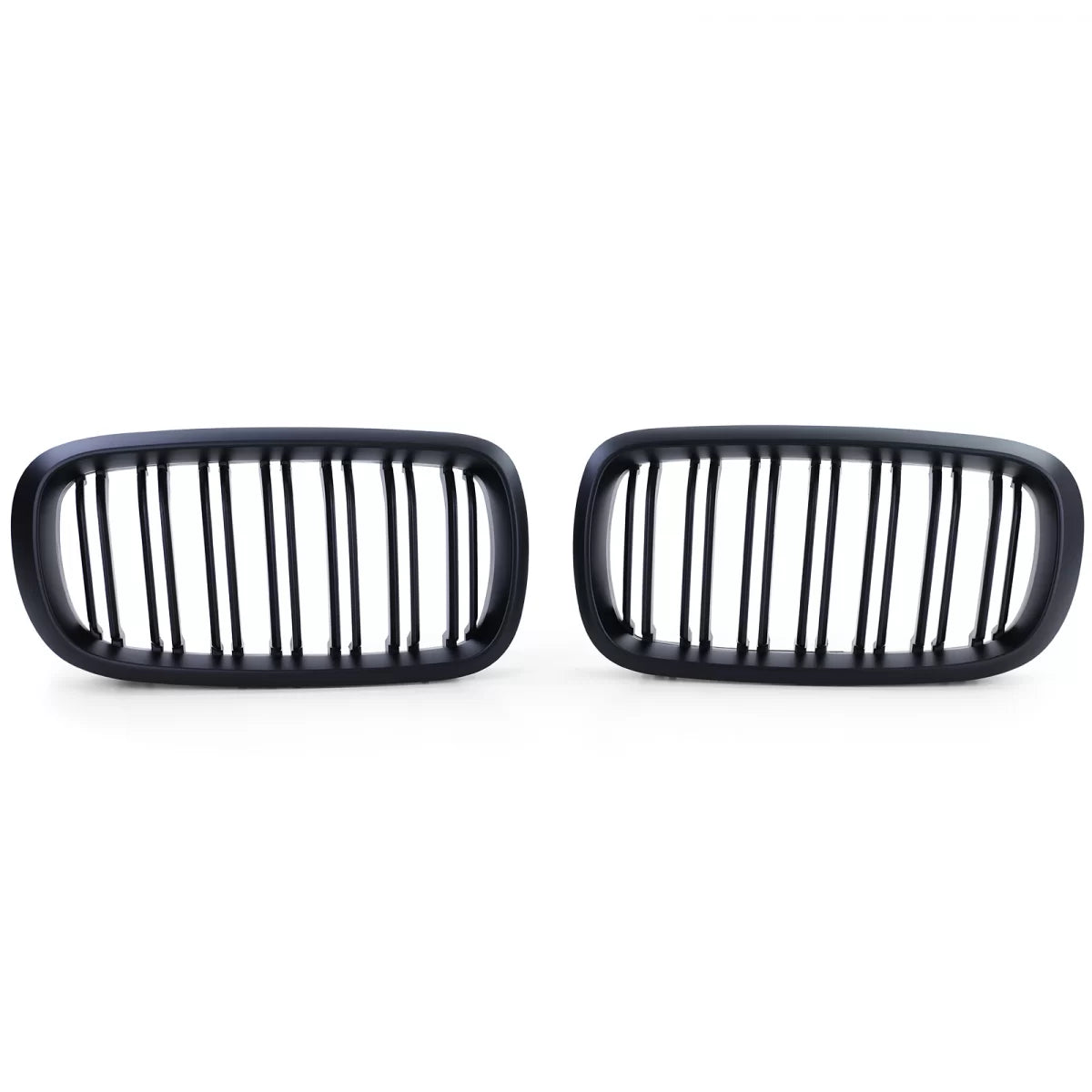 Griglia Anteriore Sportiva Doppia Alette Opaca per BMW X5 F15 X6 F16