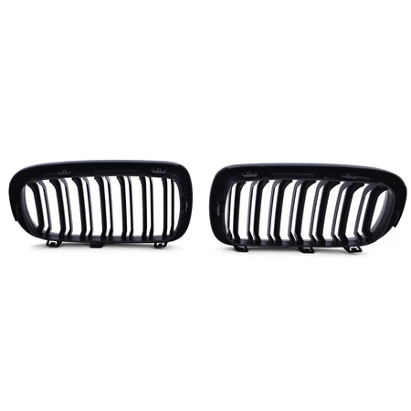 Griglia Anteriore Sportiva Doppia Alette Opaca per BMW X5 F15 X6 F16