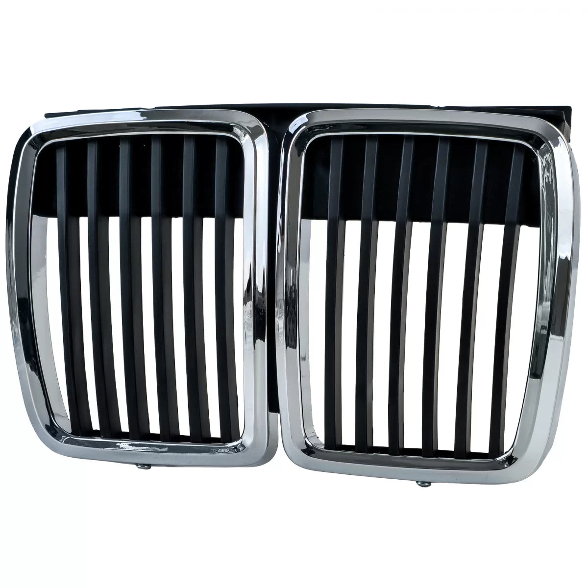 Griglia Anteriore Sportiva Nero Cromato per BMW Serie 3 E30 1982-1994