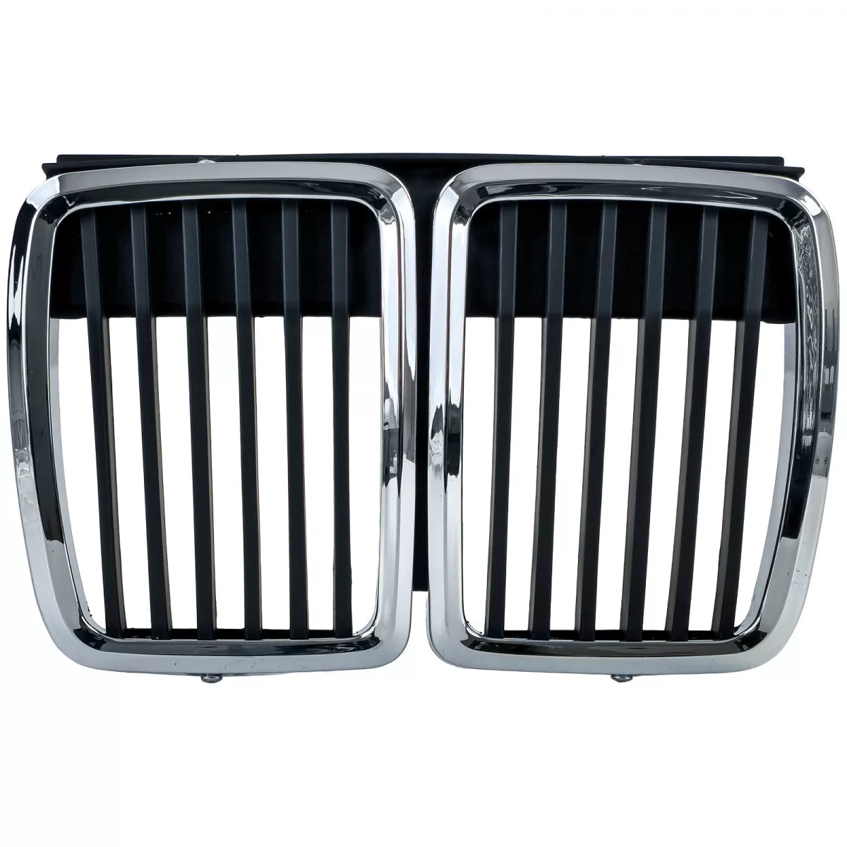Griglia Anteriore Sportiva Nero Cromato per BMW Serie 3 E30 1982-1994
