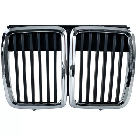 Griglia Anteriore Sportiva Nero Cromato per BMW Serie 3 E30 1982-1994