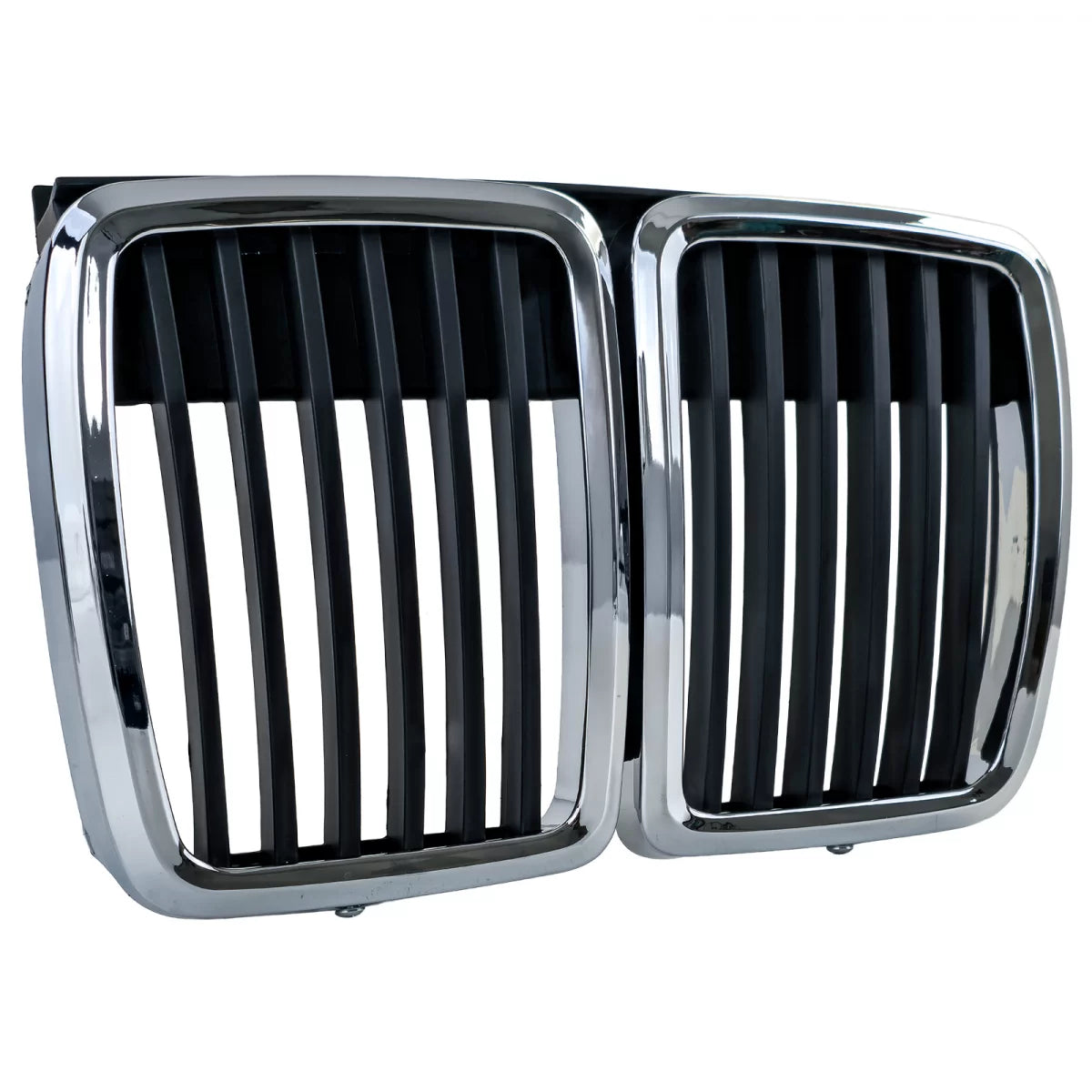 Griglia Anteriore Sportiva Nero Cromato per BMW Serie 3 E30 1982-1994