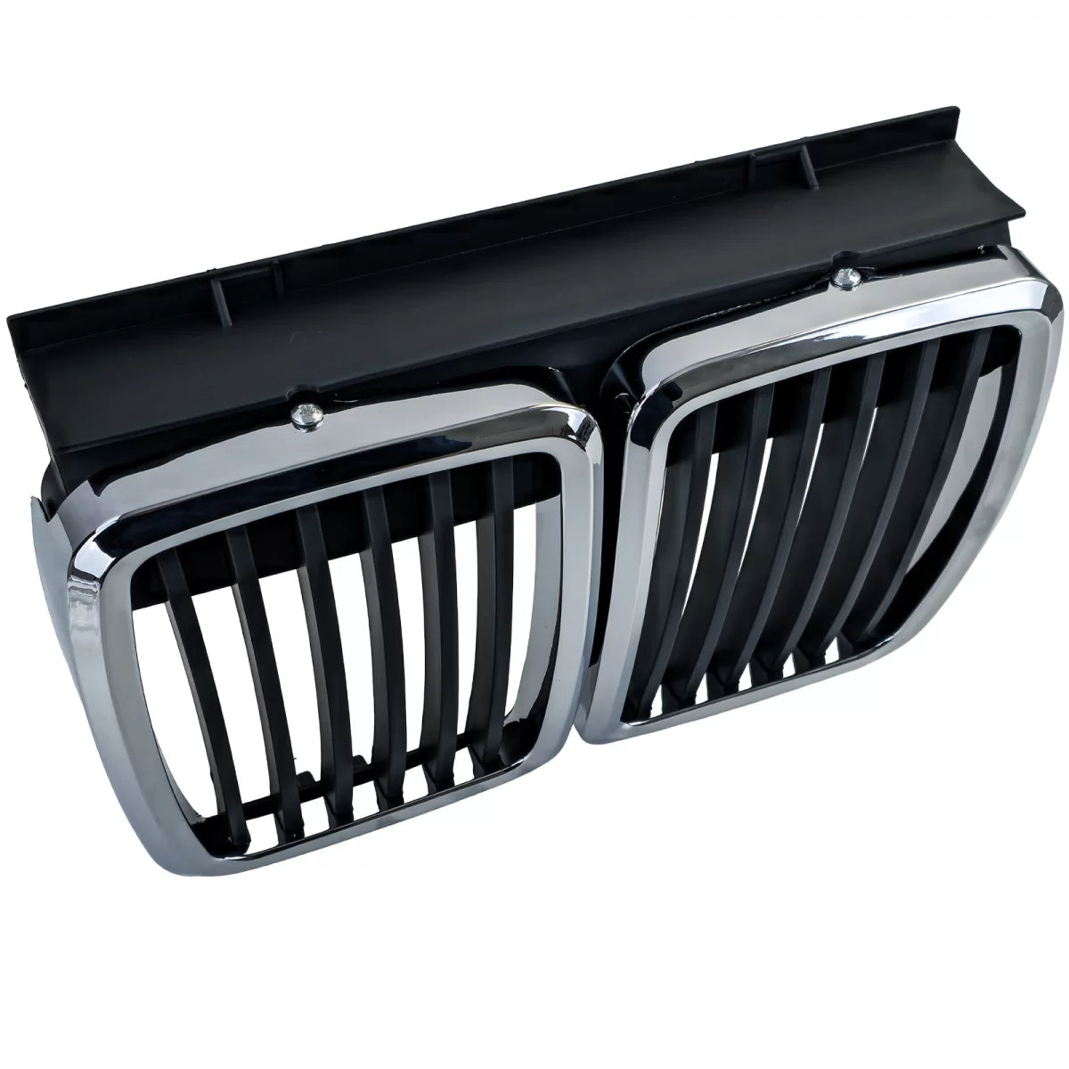 Griglia Anteriore Sportiva Nero Cromato per BMW Serie 3 E30 1982-1994
