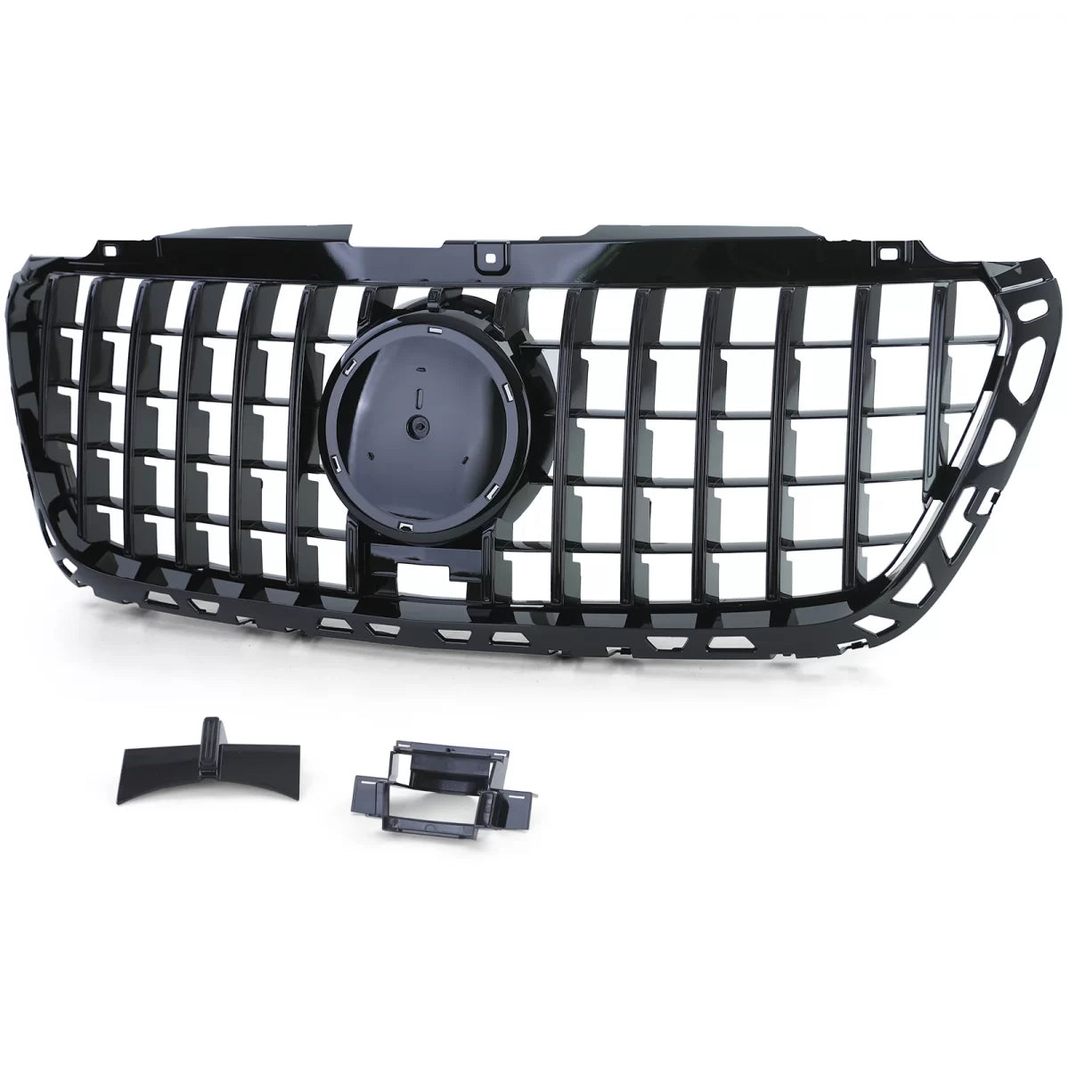 Griglia Anteriore Sportiva Nero Lucido per Mercedes Sprinter W907 910 dal 18