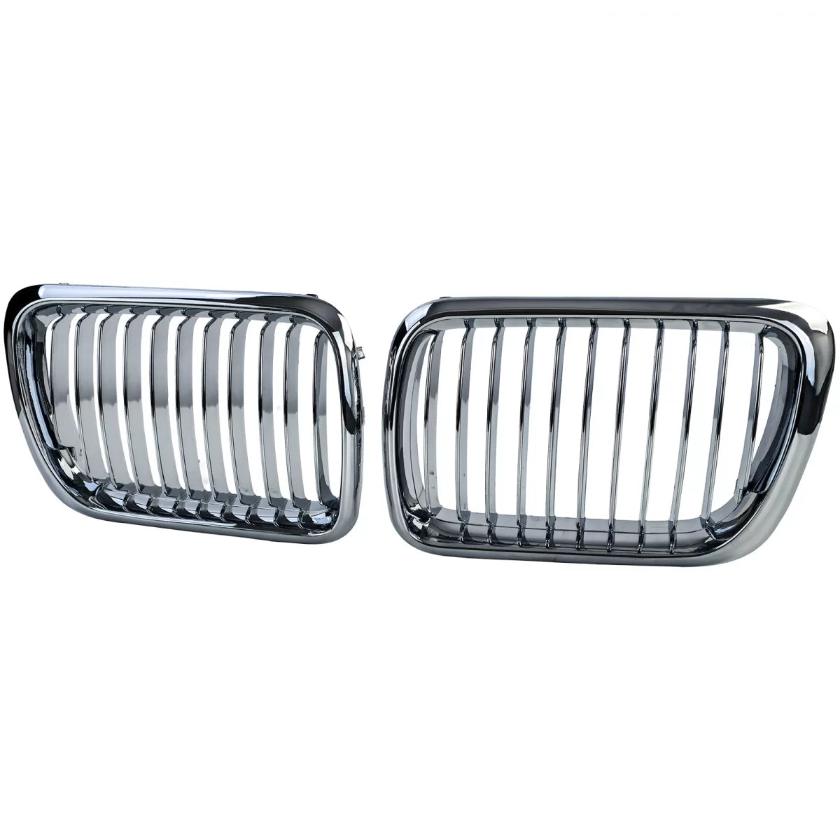 Griglia Anteriore Sportiva Cromata per BMW Serie 3 E36 Facelift 1996-2000