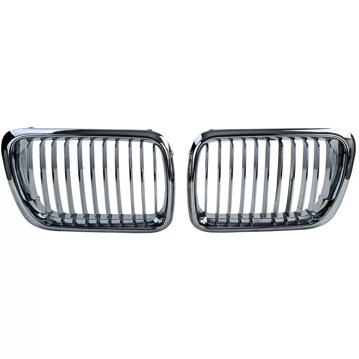 Griglia Anteriore Sportiva Cromata per BMW Serie 3 E36 Facelift 1996-2000