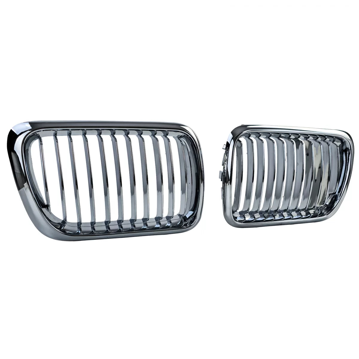 Griglia Anteriore Sportiva Cromata per BMW Serie 3 E36 Facelift 1996-2000