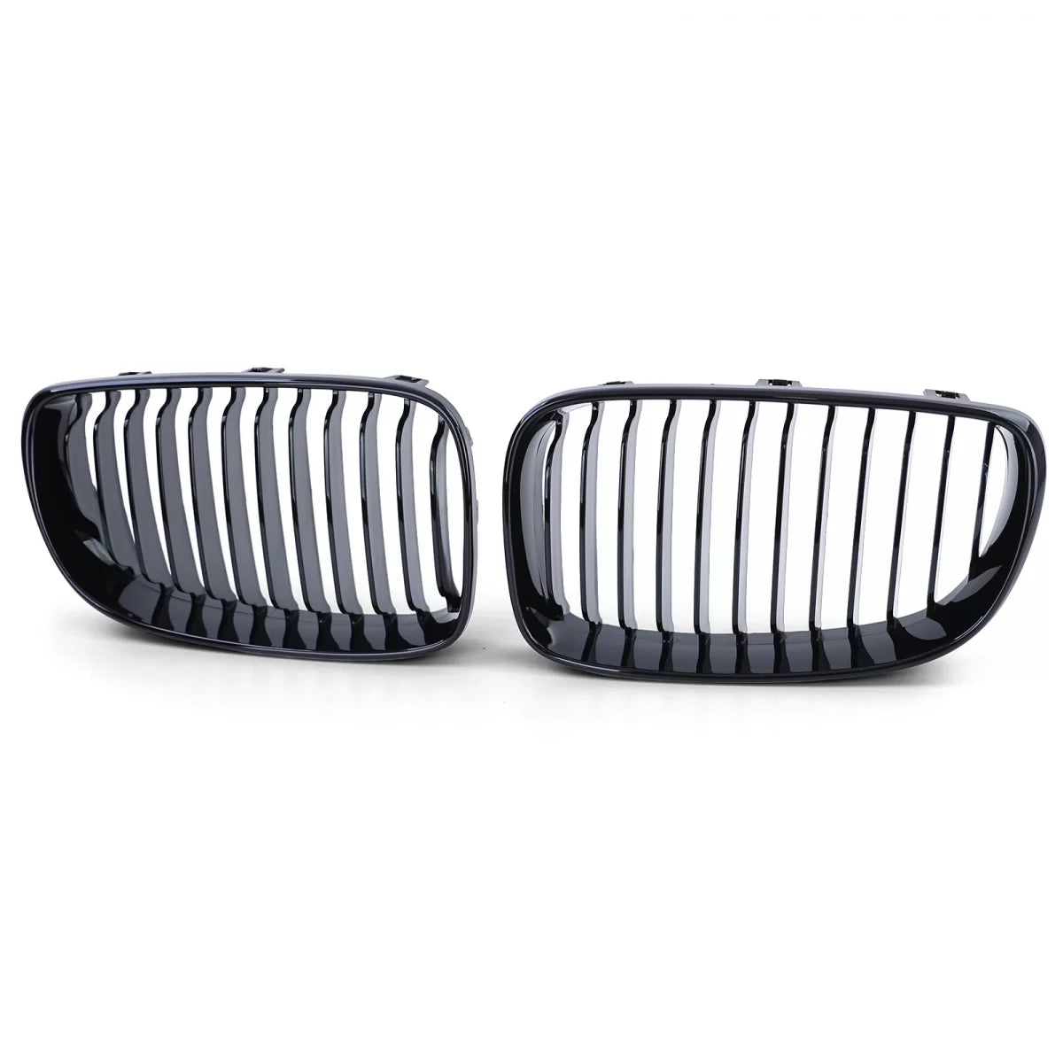 Griglia Anteriore Sportiva Nera Lucida per BMW Serie 1 E81 E82 E87 E88 dal 2007