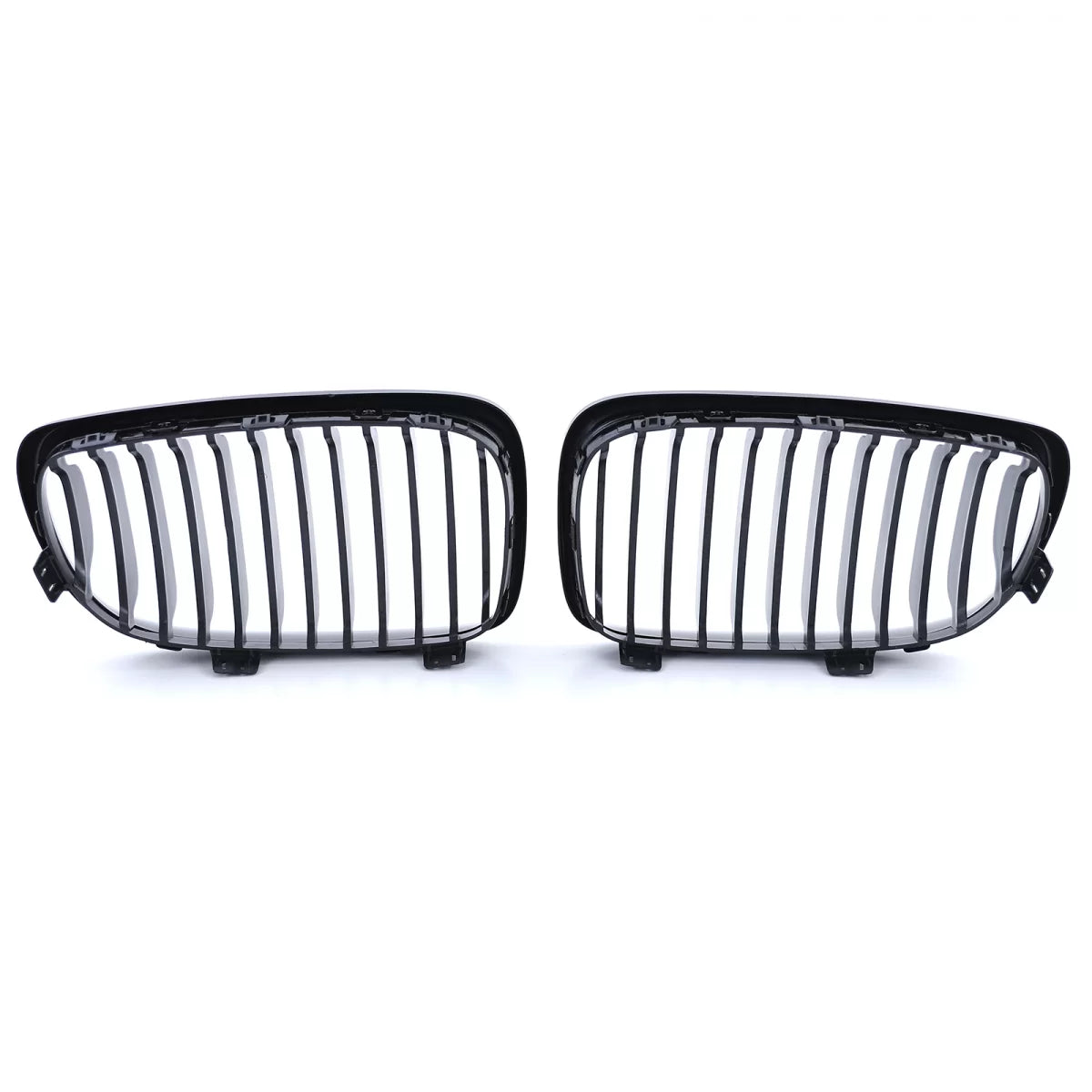 Griglia Anteriore Sportiva Nera Lucida per BMW Serie 1 E81 E82 E87 E88 dal 2007