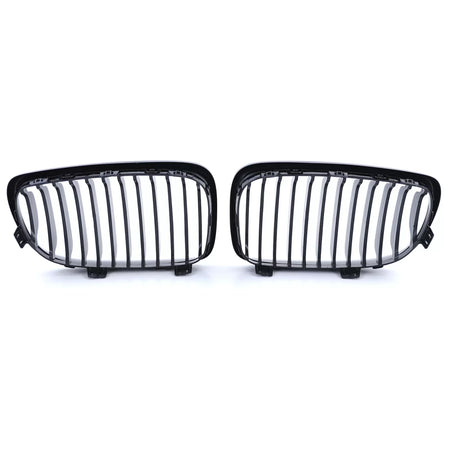 Griglia Anteriore Sportiva Nera Lucida per BMW Serie 1 E81 E82 E87 E88 dal 2007