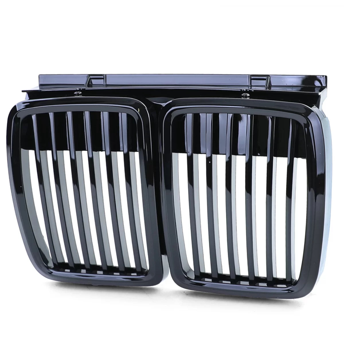 Griglia Anteriore Sportiva Lucida Nera per BMW Serie 3 E30 1982-1994