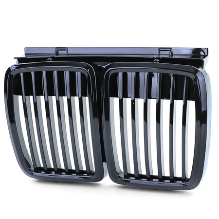 Griglia Anteriore Sportiva Lucida Nera per BMW Serie 3 E30 1982-1994