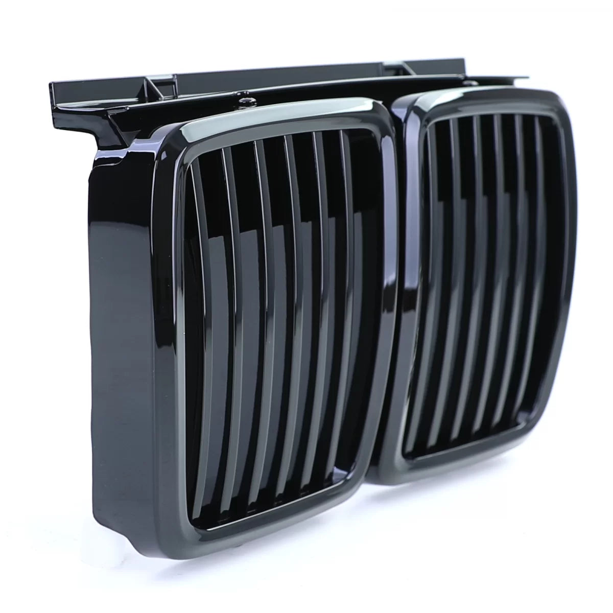 Griglia Anteriore Sportiva Lucida Nera per BMW Serie 3 E30 1982-1994