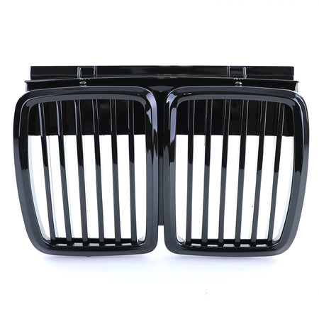 Griglia Anteriore Sportiva Lucida Nera per BMW Serie 3 E30 1982-1994