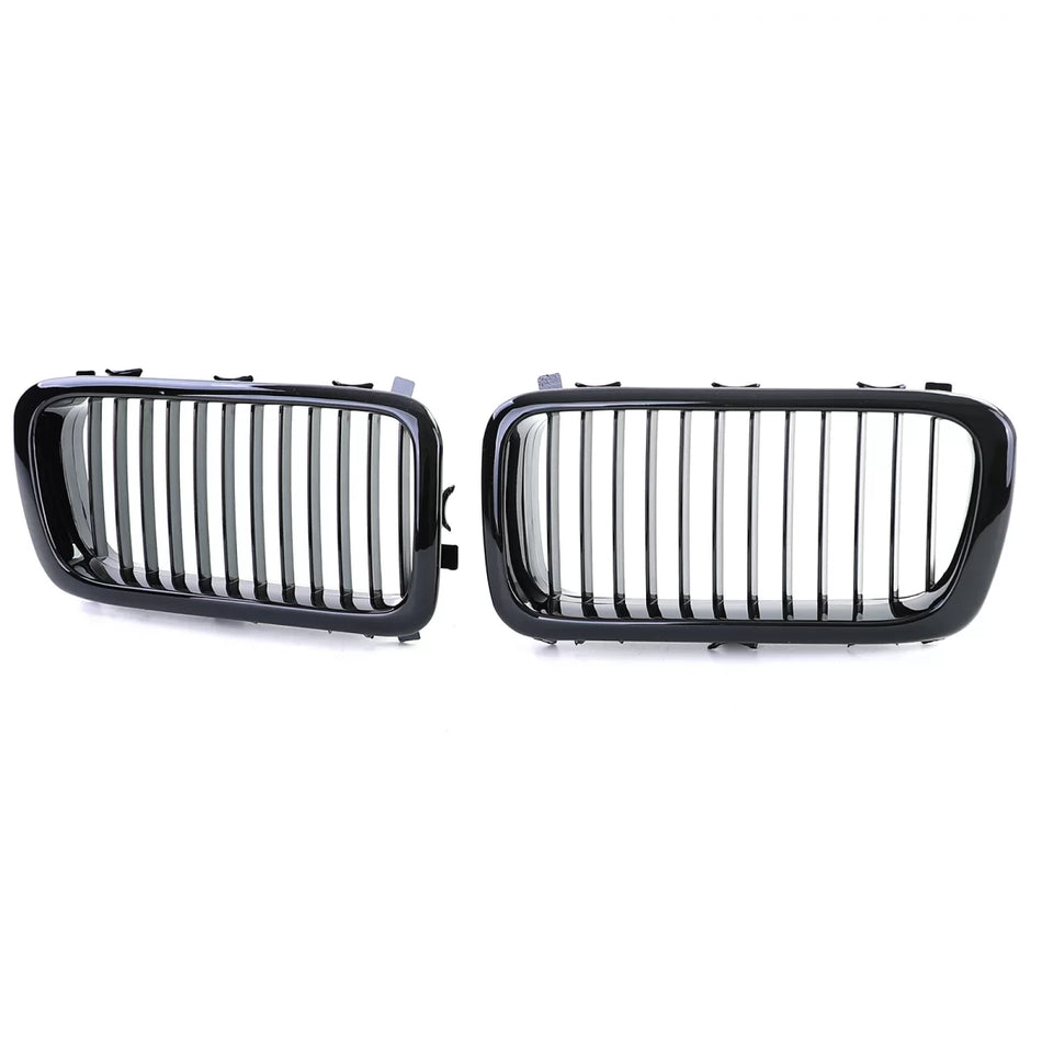 Griglia Anteriore Sportiva Nera Lucida per BMW Serie 7 E38 1994-2001