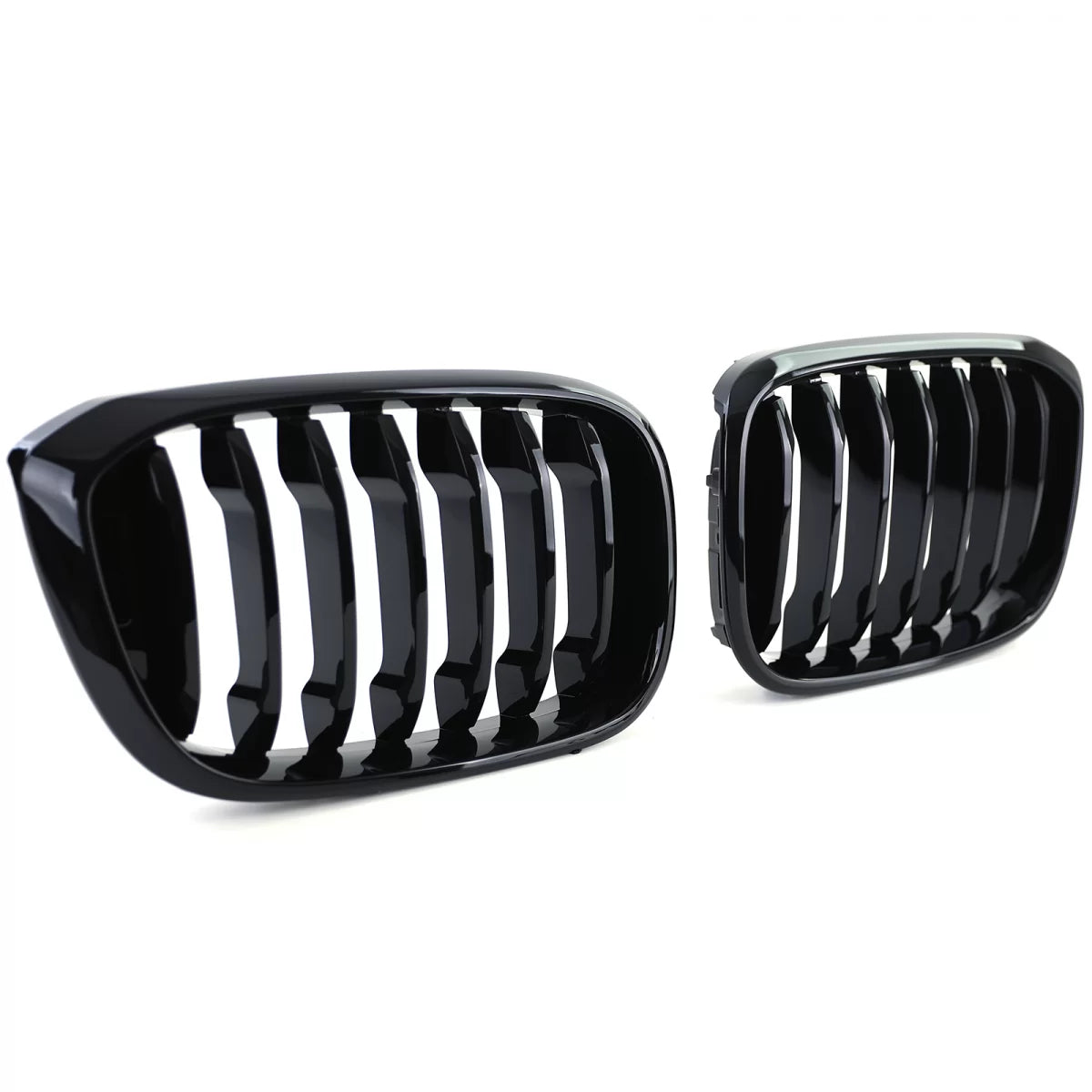 Griglia Anteriore Sportiva Lucida Nera per BMW X3 G01 X4 G02 2017-2021