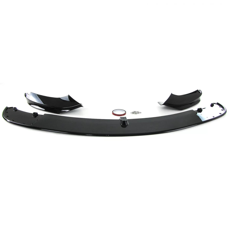 Spoiler Anteriore Sportivo Nero Lucido per BMW Serie 4 F32 Coupe