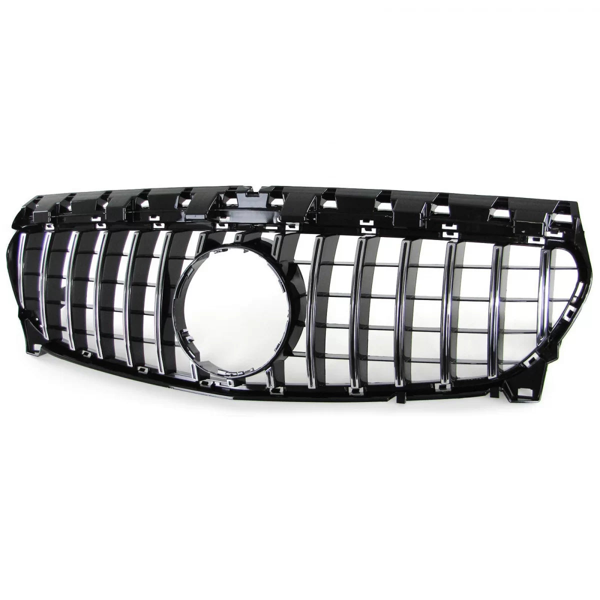 Griglia Sportiva Nero Cromato Anteriore per Mercedes CLA Shooting Brake X117
