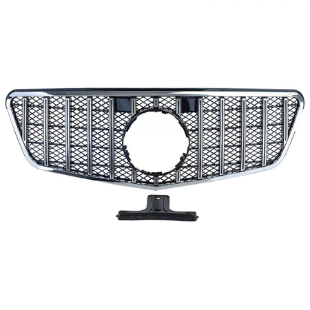 Griglia Sportiva Nero Cromato Anteriore per Mercedes e S212 W212 09-13