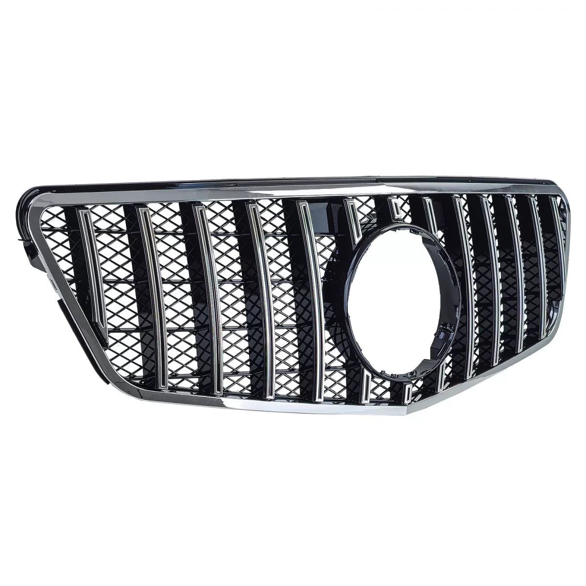 Griglia Sportiva Nero Cromato Anteriore per Mercedes e S212 W212 09-13