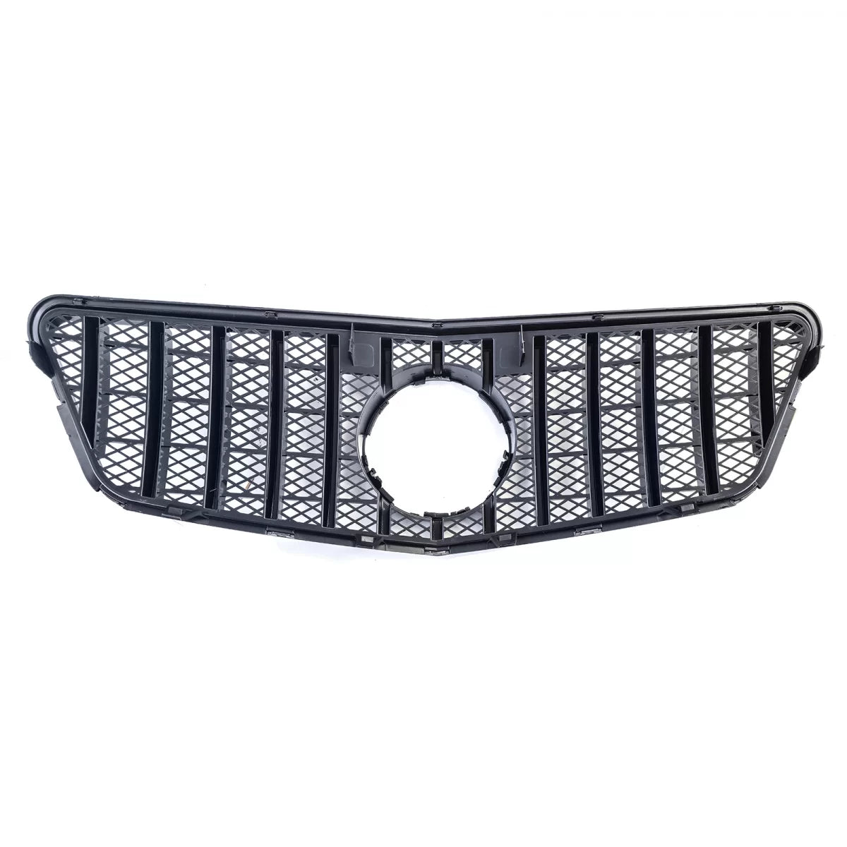 Griglia Sportiva Nero Cromato Anteriore per Mercedes e S212 W212 09-13