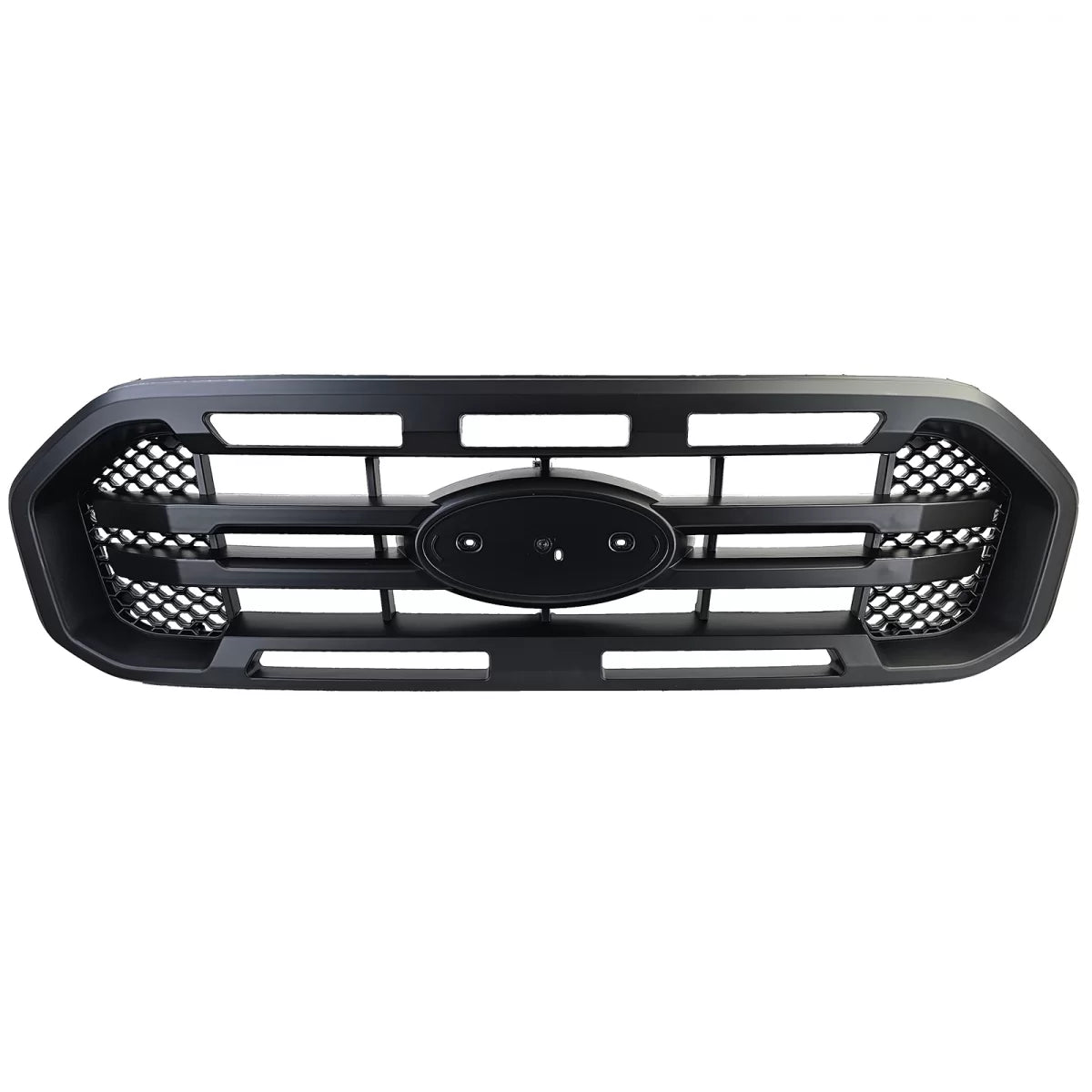 Griglia Sportiva Nera Doppia Barra per Ford Ranger T8 19-23 2.0 Tdci