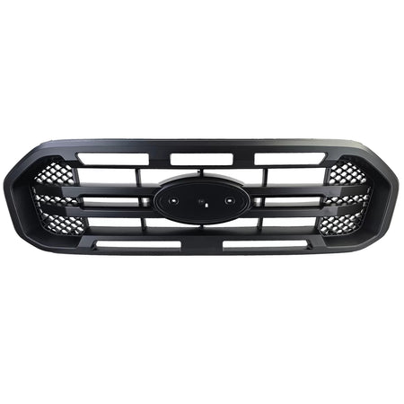 Griglia Sportiva Nera Doppia Barra per Ford Ranger T8 19-23 2.0 Tdci