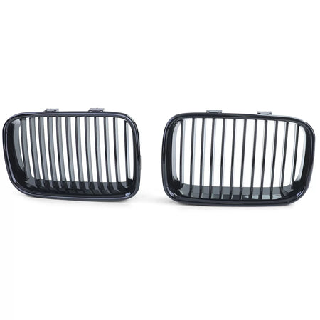 Griglia Sportiva Nera Lucida Anteriore per BMW Serie 3 E36 Pre-facelift 91-96