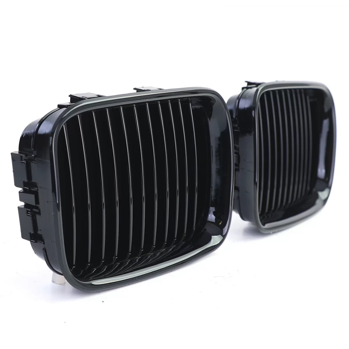 Griglia Sportiva Nera Lucida Anteriore per BMW Serie 3 E36 Pre-facelift 91-96