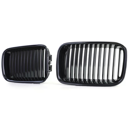 Griglia Sportiva Nera Lucida Anteriore per BMW Serie 3 E36 Pre-facelift 91-96