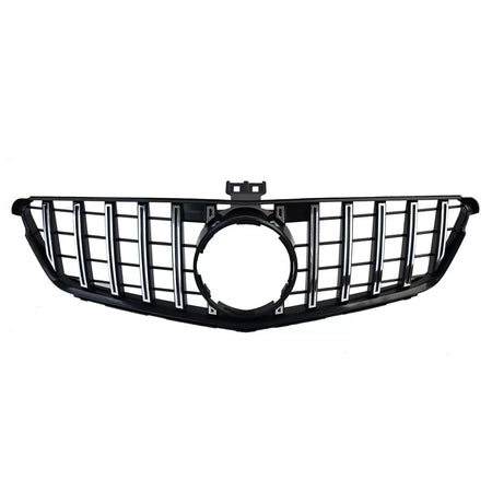 Griglia Sportiva Nera Lucida con Cromature per Mercedes Classe C W204 S204 C204