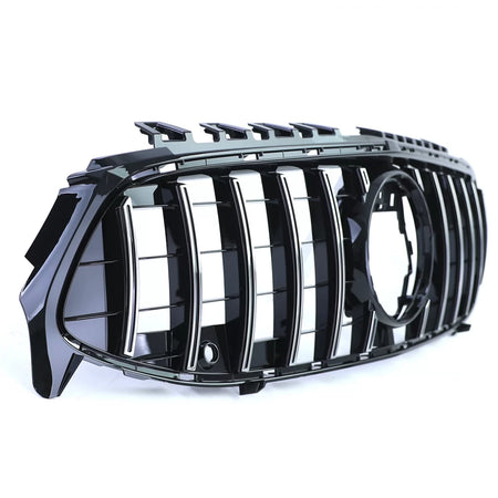 Griglia Sportiva Nera Lucida con Cromature per Mercedes CLA C118 X118 dal 19
