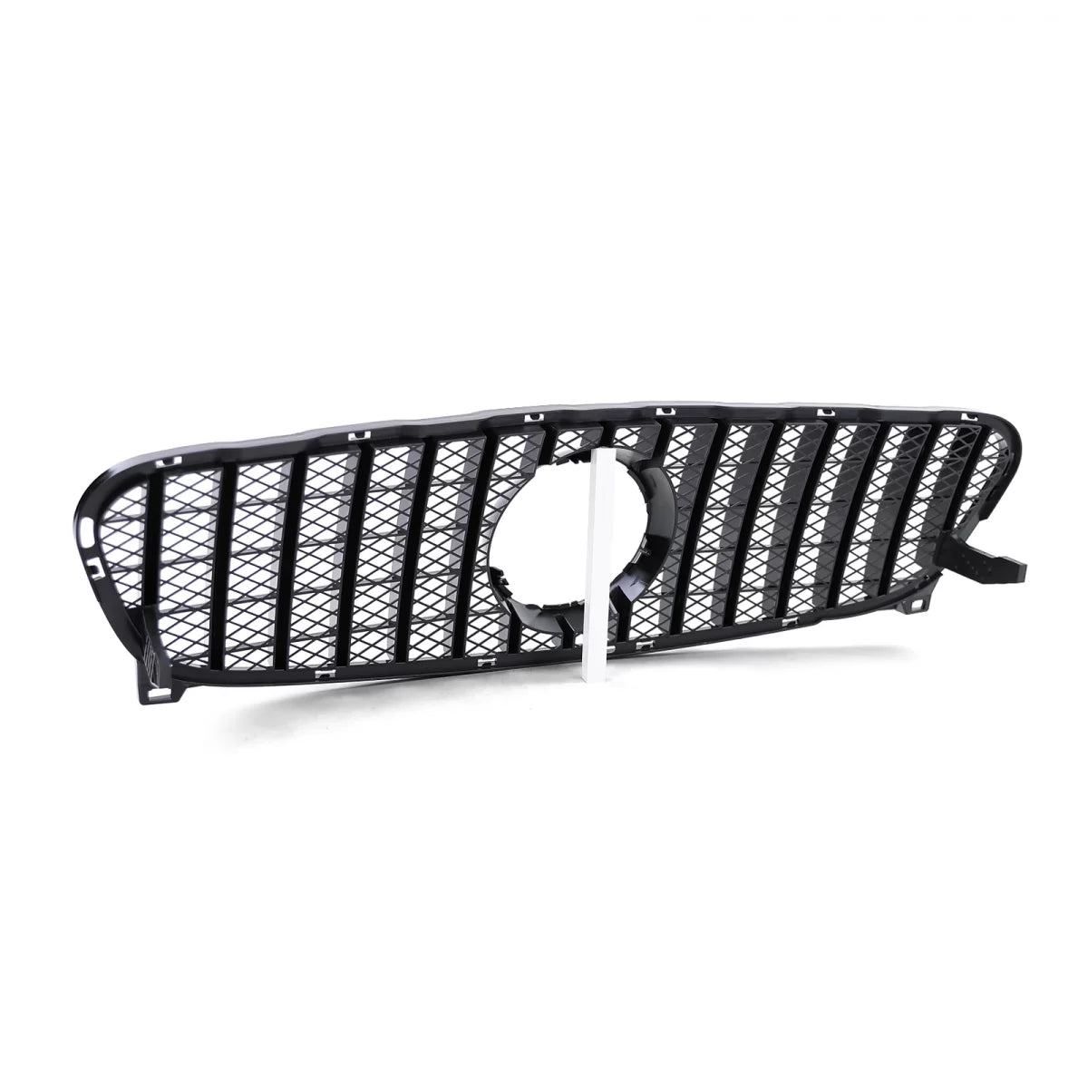 Griglia Sportiva Nera Lucida con Cromature per Mercedes GLA X156 13-16