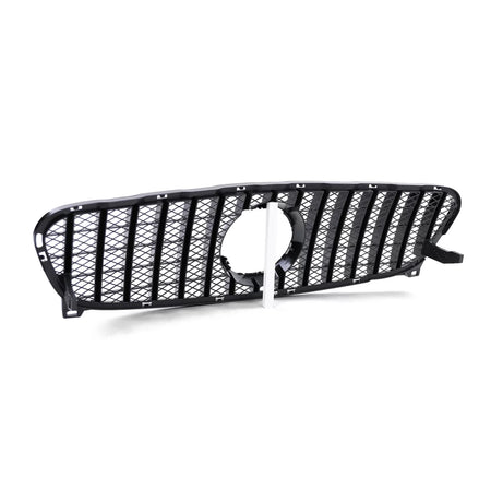 Griglia Sportiva Nera Lucida con Cromature per Mercedes GLA X156 13-16
