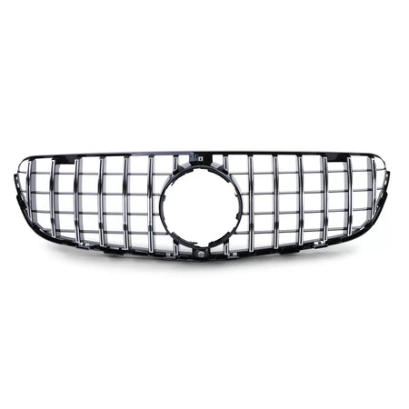 Griglia Sportiva Nera Lucida Cromata per Mercedes GLC X253 Coupe C253 15-19