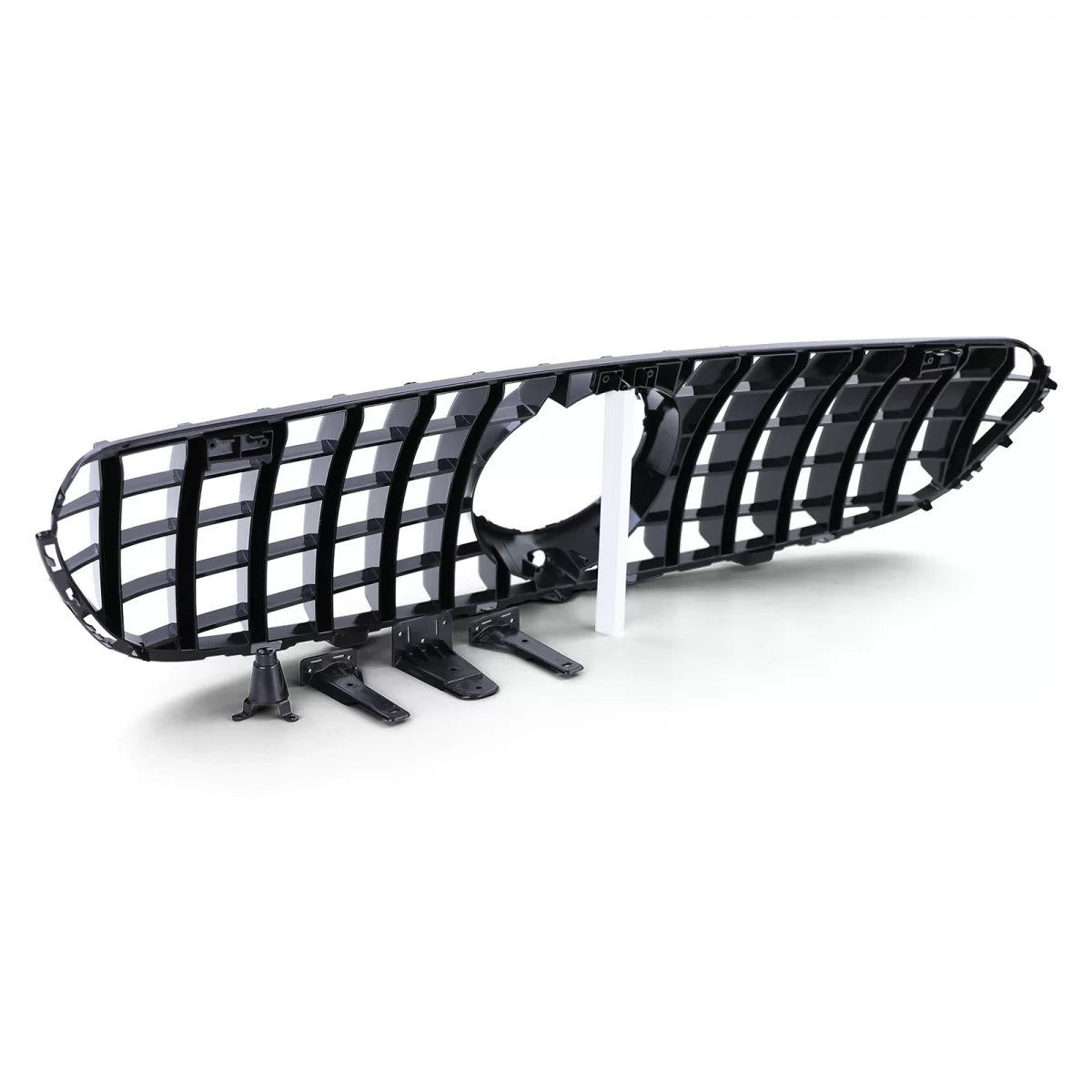 Griglia Sportiva Nera Lucida con Cromature per Mercedes GLC X253 Coupe C253