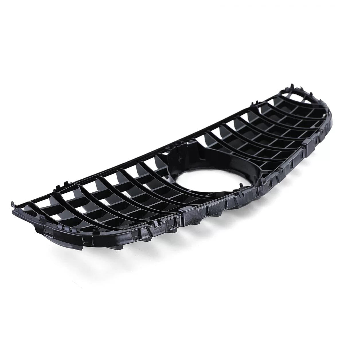 Griglia Sportiva Nera Lucida con Cromature per Mercedes GLC X253 Coupe C253