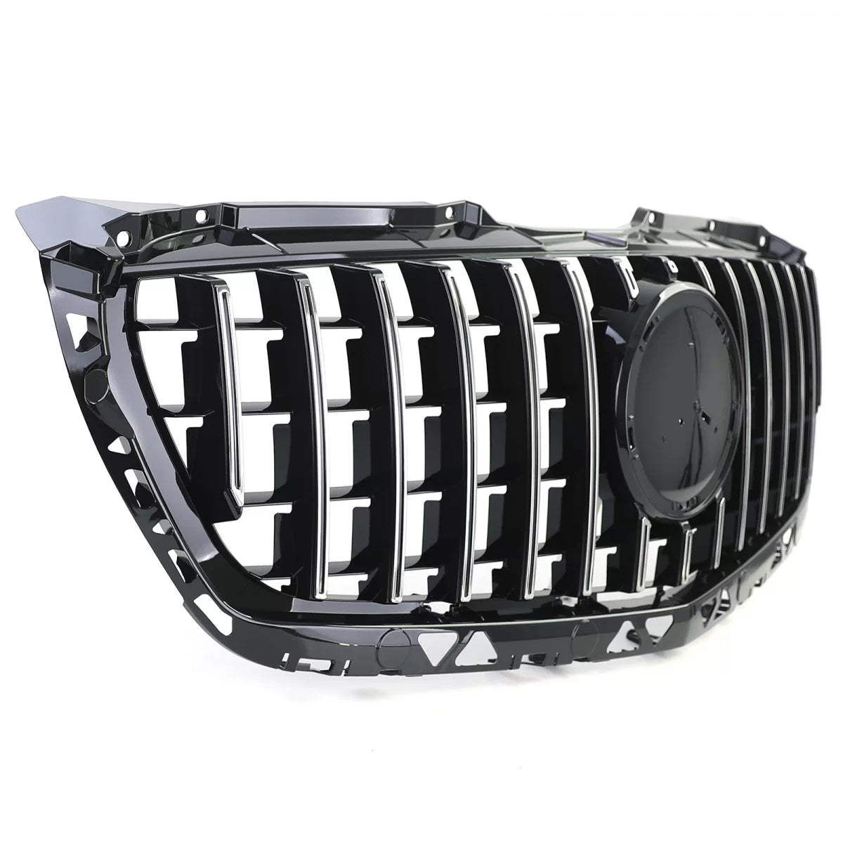 Griglia Sportiva Nera Lucida con Cromature per Mercedes Sprinter W906 Facelift