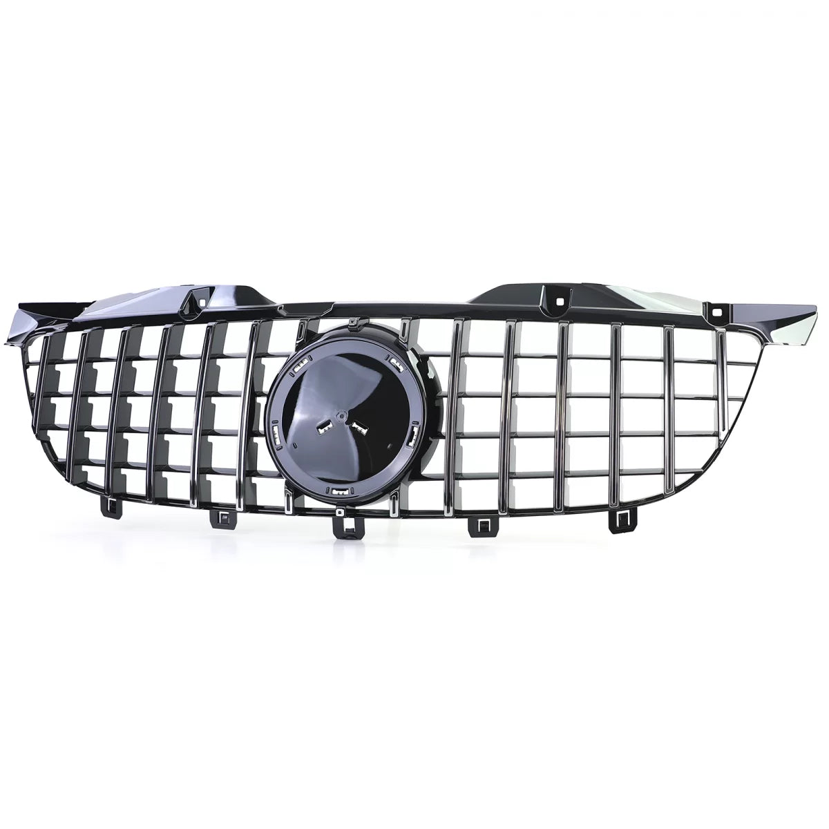 Griglia Sportiva Nera Lucida con Cromature per Mercedes Sprinter W906 06-13