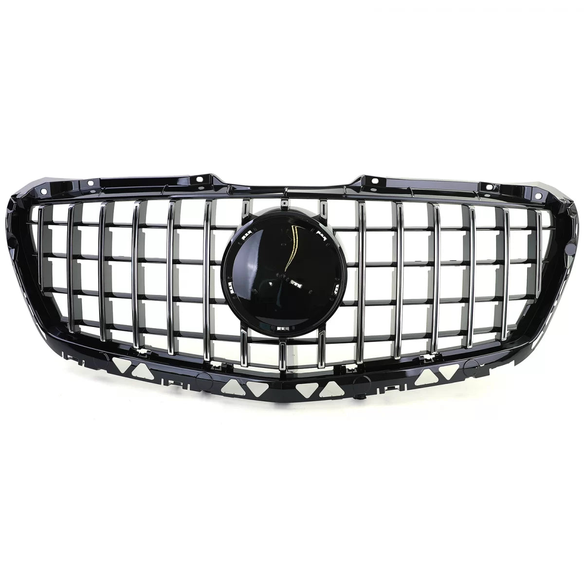 Griglia Sportiva Nera Lucida con Cromature per Mercedes Sprinter W906 Facelift