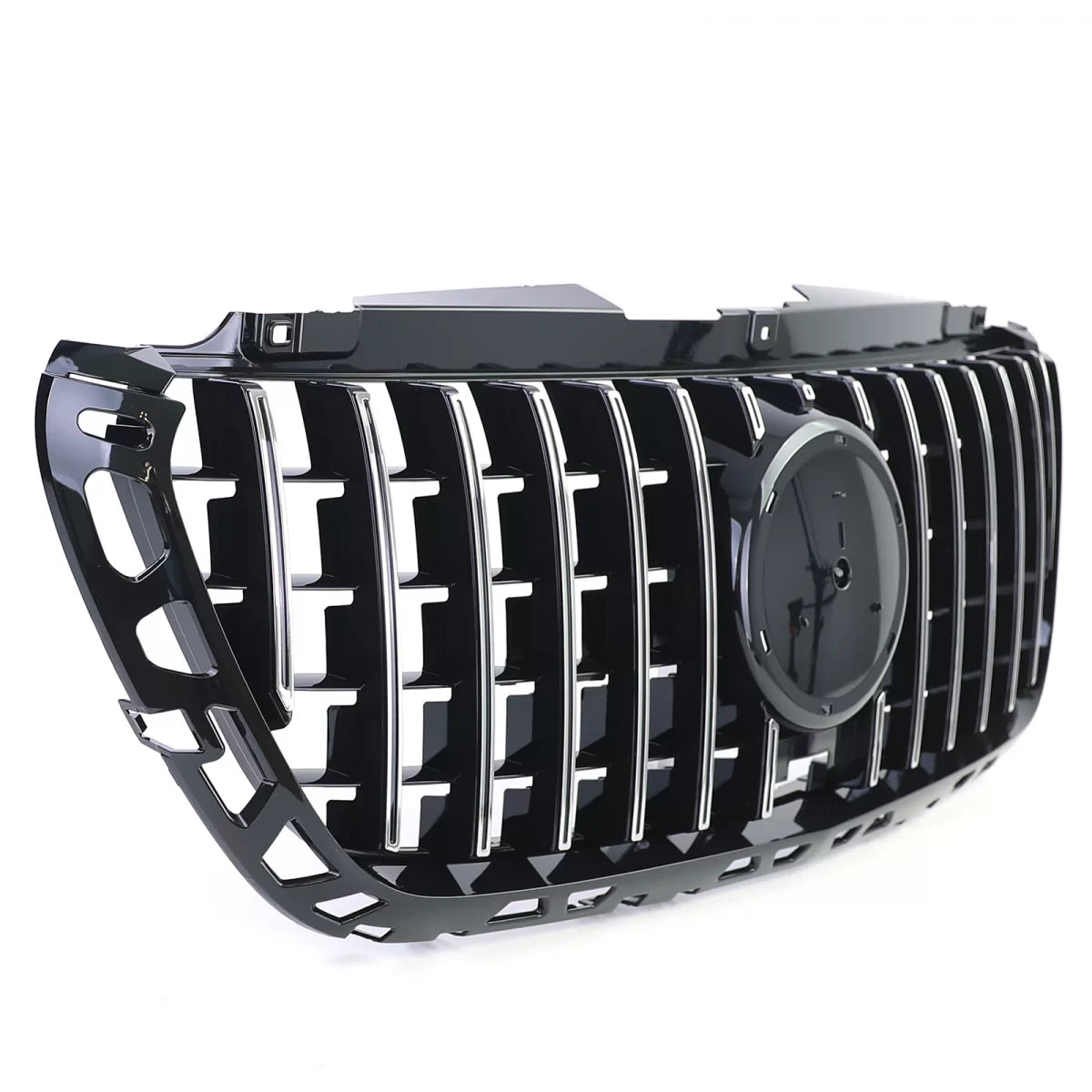 Griglia Sportiva Nera Lucida con Cromature per Mercedes Sprinter W907 910 dal 18