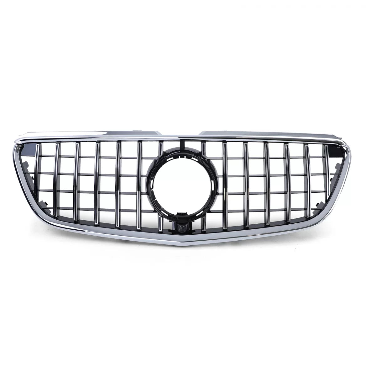 Griglia Sportiva Nera Lucida con Cromature per Mercedes Vito W447 dal 14
