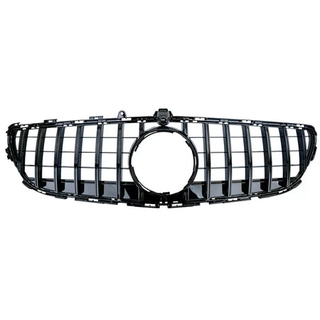 Griglia Sportiva Nera Lucida Anteriore per Mercedes CLS C218 X218 Facelift 14-18