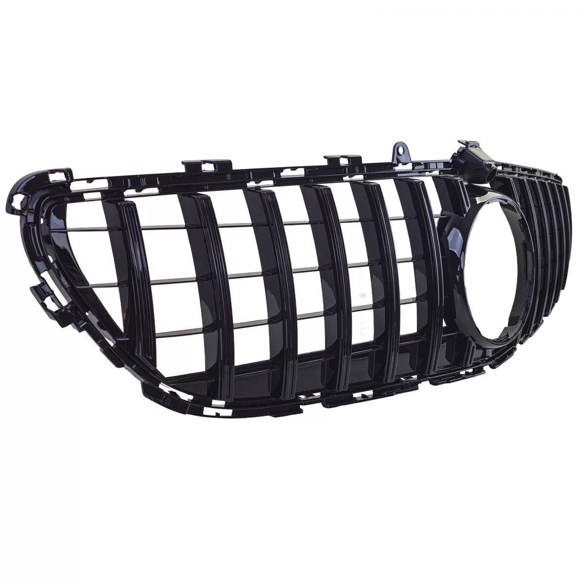 Griglia Sportiva Nera Lucida Anteriore per Mercedes CLS C218 X218 Facelift 14-18