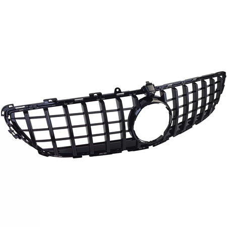 Griglia Sportiva Nera Lucida Anteriore per Mercedes CLS C218 X218 Facelift 14-18
