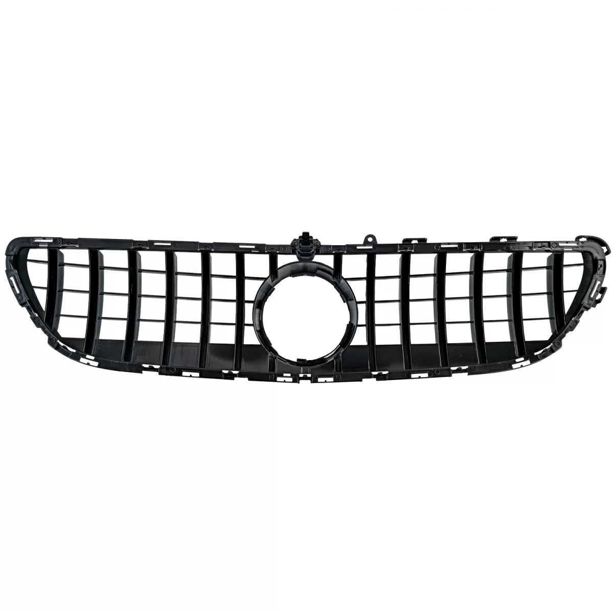 Griglia Sportiva Nera Lucida Anteriore per Mercedes CLS C218 X218 Facelift 14-18