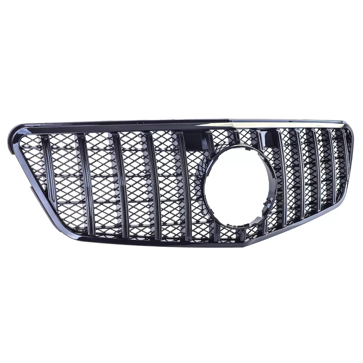 Griglia Sportiva Nera Lucida Anteriore per Mercedes e W212 S212 09-13