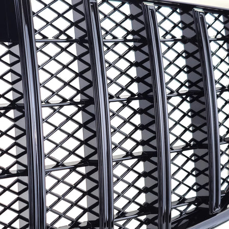 Griglia Sportiva Nera Lucida Anteriore per Mercedes e W212 S212 09-13